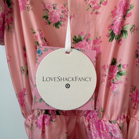 LoveShackFancy x Target Cecile Puff Sleeve Floral Dress Size 4 with tags new - Picture 5 of 6